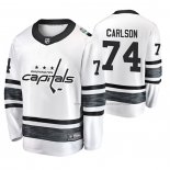 Maillot Hockey 2019 All Star Washington Capitals John Carlson Blanc