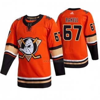 Maillot Hockey Anaheim Ducks Rickard Rakell Tercera Alterner Orange