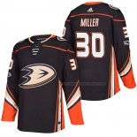 Maillot Hockey Anaheim Ducks Ryan Miller Domicile Authentique 30 2018 Noir