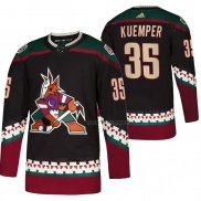 Maillot Hockey Arizona Coyotes Darcy Kuemper Throwback Kachina Noir