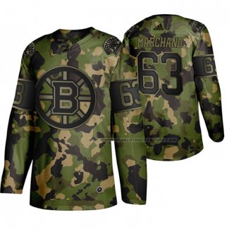 Maillot Hockey Boston Bruins Brad Marchand Memorial Day Camouflage