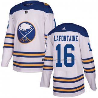 Maillot Hockey Buffalo Sabres Pat Lafontaine Authentique 2018 Winter Classic Blanc