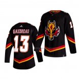 Maillot Hockey Calgary Flames Johnny Gaudreau Noir