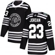 Maillot Hockey Chicago Blackhawks Michael Jordan Authentique 2019 Winter Classic Noir