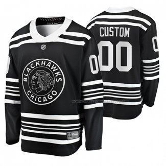 Maillot Hockey Chicago Blackhawks Personnalise Premier Alterner Noir