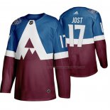 Maillot Hockey Colorado Avalanche Tyson Jost 2020 Stadium Series Bleu