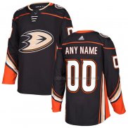 Maillot Hockey Enfant Anaheim Ducks Personnalise Domicile Noir