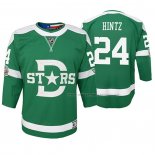 Maillot Hockey Enfant Dallas Stars Roope Hintz Replica Joueur 2020 Winter Classic Vert