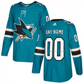 Maillot Hockey Enfant San Jose Sharks Personnalise Domicile Bleu