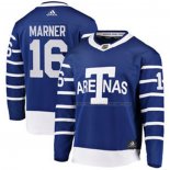 Maillot Hockey Enfant Toronto Maple Leafs Mitchell Marner Authentique 2018 Arenas Throwback Bleu