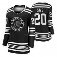 Maillot Hockey Femme Chicago Blackhawks Brandon Saad Premier Alterner Noir