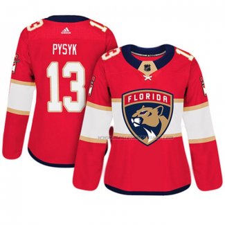 Maillot Hockey Femme Florida Panthers Mark Pysyk Adizero Joueur Domicile Rouge