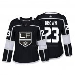 Maillot Hockey Femme Los Angeles Kings Dustin Brown Authentique Joueur Noir