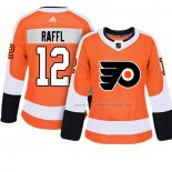 Maillot Hockey Femme Philadelphia Flyers Michael Raffl Authentique Joueur Orange