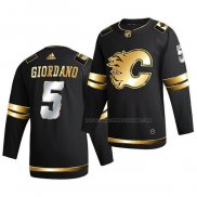 Maillot Hockey Golden Edition Calgary Flames Mark Giordano Limited Authentique 2020-21 Noir