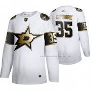 Maillot Hockey Golden Edition Dallas Stars Anton Khudobin Limited Blanc