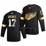 Maillot Hockey Golden Edition Detroit Red Wings Filip Hronek Limited Authentique 2020-21 Noir