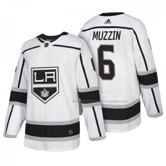 Maillot Hockey Los Angeles Kings Jake Muzzin Authentique Exterieur 2018 Blanc