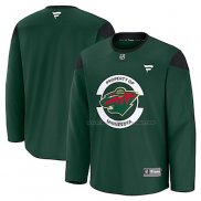 Maillot Hockey Minnesota Wild Practice Vert