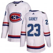 Maillot Hockey Montreal Canadiens Bob Gainey Authentique 2017 100 Classic Blanc