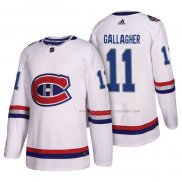 Maillot Hockey Montreal Canadiens Brendan Gallagher Blanc