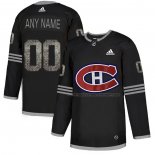 Maillot Hockey Montreal Canadiens Personnalise Black Shadow Noir