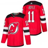 Maillot Hockey New Jersey Devils Brian Boyle Authentique Domicile 2018 Rouge