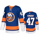 Maillot Hockey New York Islanders Leo Komarov Domicile Authentique Bleu