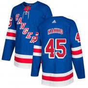 Maillot Hockey New York Rangers Kappo Kakko Domicile Authentique Bleu