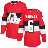 Maillot Hockey Ottawa Senators Chris Wideman Authentique 2017 100 Classic Rouge