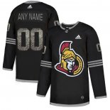 Maillot Hockey Ottawa Senators Personnalise Black Shadow Noir2