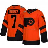 Maillot Hockey Philadelphia Flyers Bill Barber Authentique 2019 Stadium Series Orange