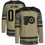 Maillot Hockey Philadelphia Flyers Personnalise Military Appreciation Team Authentique Practice Camouflage