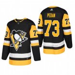 Maillot Hockey Pittsburgh Penguins Andrey Pedan Domicile Authentique Joueur Noir