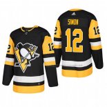 Maillot Hockey Pittsburgh Penguins Dominik Simon Domicile Authentique Joueur Noir