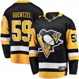 Maillot Hockey Pittsburgh Penguins Jake Guentzel Domicile Breakaway Noir