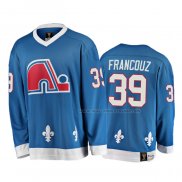 Maillot Hockey Quebec Nordiques Pavel Francouz Heritage Vintage Bleu