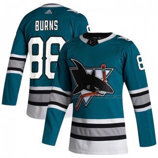 Maillot Hockey San Jose Sharks Brent Burns Authentique Vert