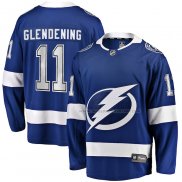 Maillot Hockey Tampa Bay Lightning Luke Glendening Domicile Breakaway Bleu