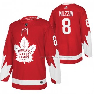 Maillot Hockey Toronto Maple Leafs Jake Muzzin Alterner Rouge