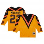 Maillot Hockey Vancouver Canucks Dave Williams Mitchell & Ness 1981-82 Blue Line Jaune