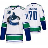 Maillot Hockey Vancouver Canucks Tanner Pearson 2019-20 Exterieur Authentique Blanc