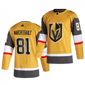 Maillot Hockey Vegas Oren Knights Jonathan Marchessault Alterner Authentique Or