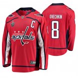Maillot Hockey Washington Capitals Alexander Ovechkin Stanley Cup Playoffs Breakaway Rouge