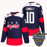 Maillot Hockey Washington Capitals Brett Connolly 2018 Stadium Series Authentique Bleu