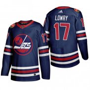 Maillot Hockey Winnipeg Jets Adam Lowry Heritage Classic 2019-20 Bleu