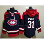 Veste a Capuche Montreal Canadiens Carey Price Noir