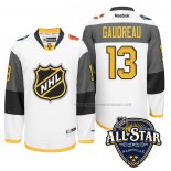 Maillot Hockey 2016 All Star Calgary Flames Johnny Gaudreau Blanc