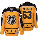 Maillot Hockey 2017 All Star Boston Bruins Brad Marchand Jaune