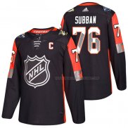 Maillot Hockey 2018 All Star Nashville Predators Pk Subban Noir